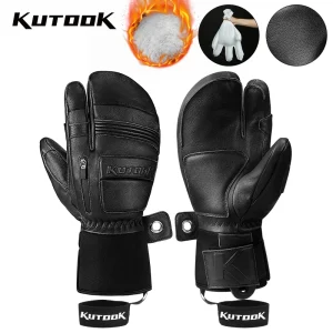 Leather Ski Gloves