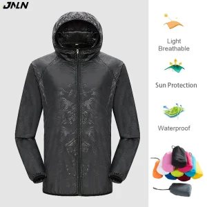 Men Women Waterproof Hiking Jackets